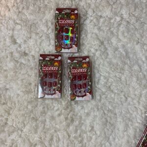 Magic Red Fingertips Nail Set